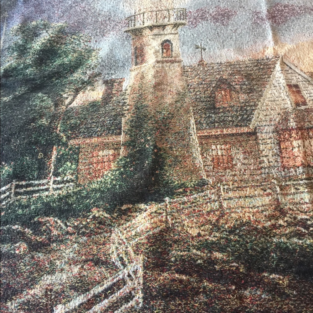 Thomas Kinkade Original Tapestry Throw, 41x60